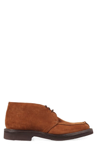 David suede lace-up shoes